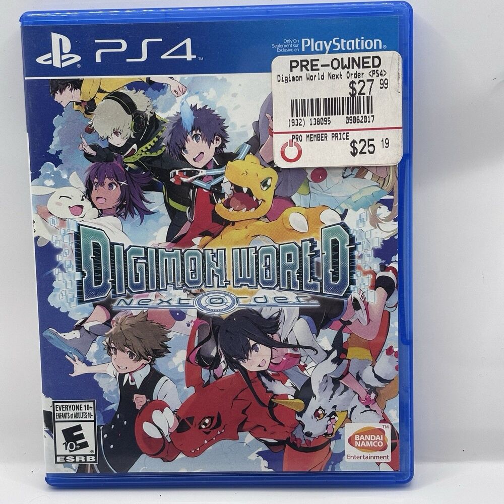 Digimon World: Next Order (Sony PlayStation 4, 2017) Bandai Namco Entertainment.